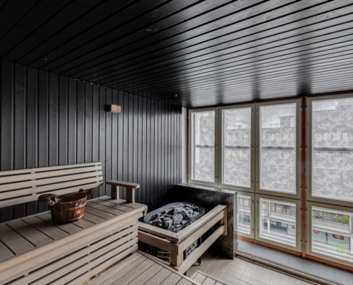 Sauna Pasila, mökkitunnelmaan Messukeskuksen naapurissa
